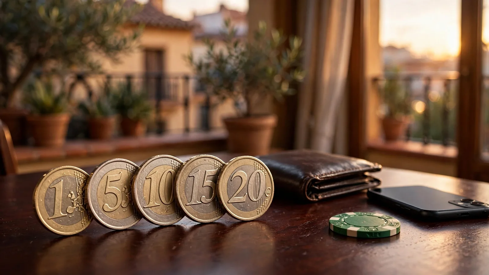 Casinos online con depósitos de 1, 5, 10, 15 y 20 euros